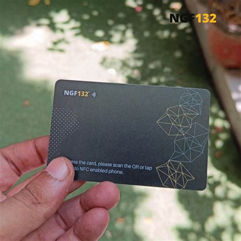 nfc enabled visiting card